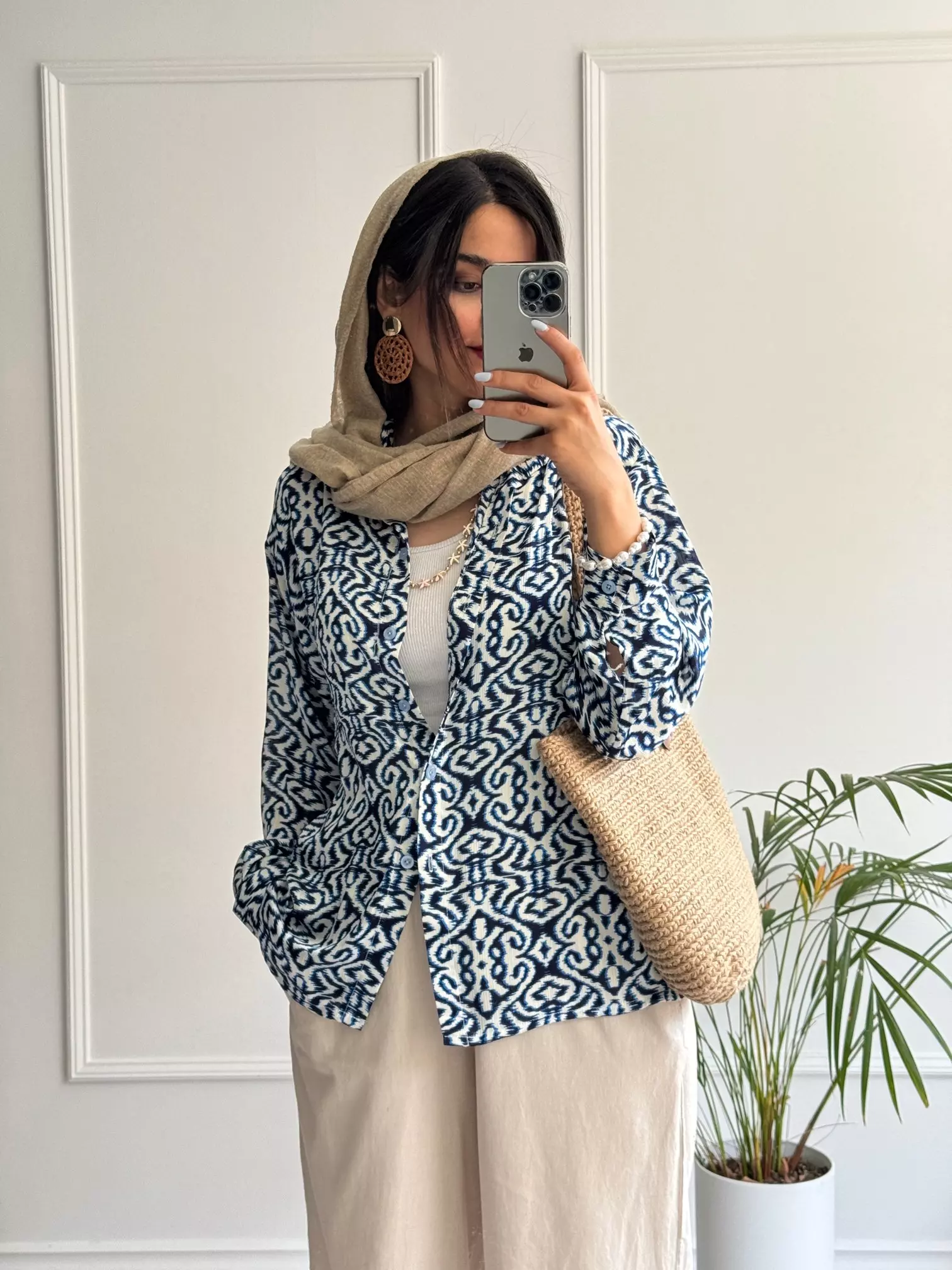 شومیز مانتویی سیلک